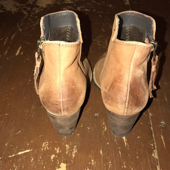 Steve Madden brown leather ankle boots - Picture 3 of 6